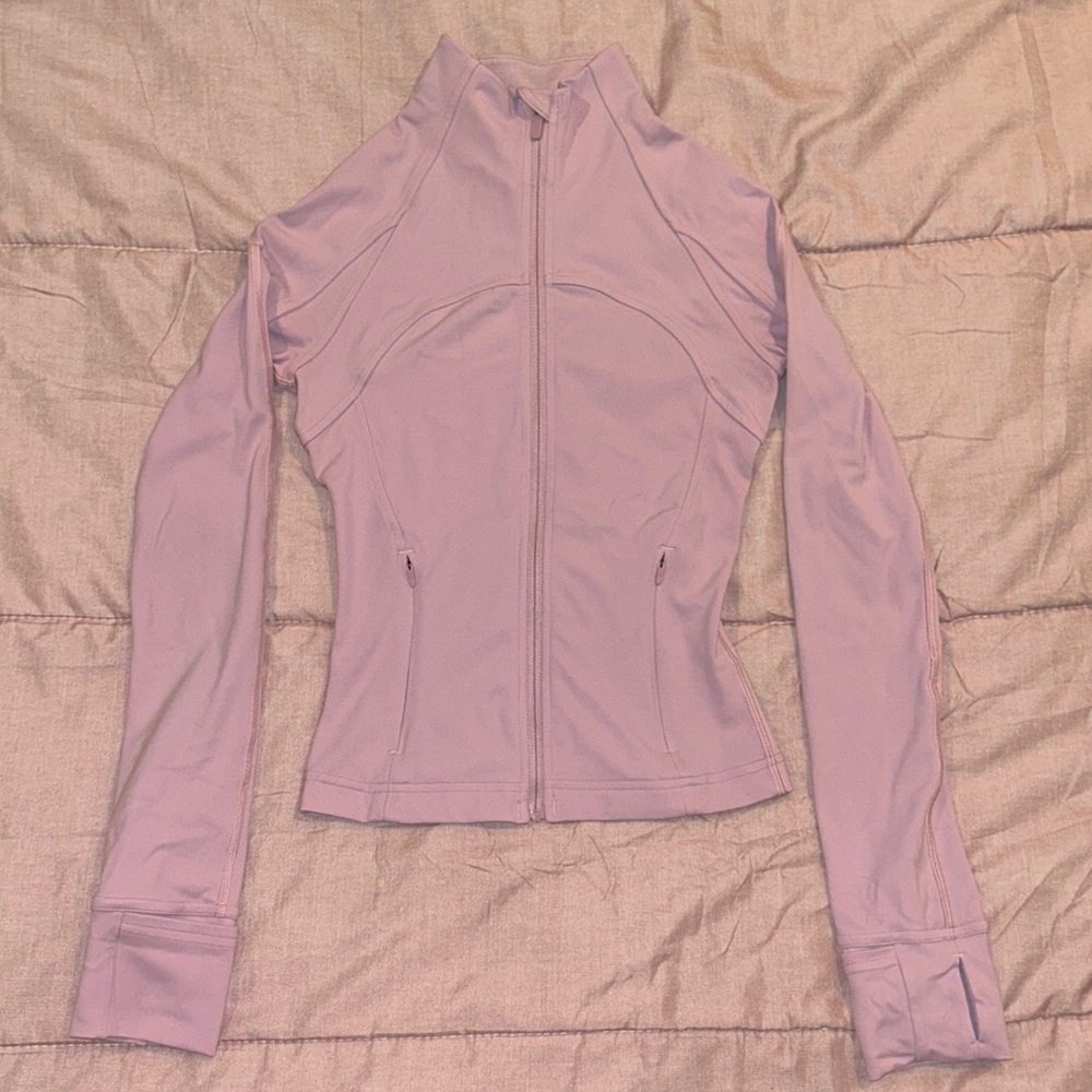 Lululemon *Pink Peony* Cropped Define Jacket Nulu